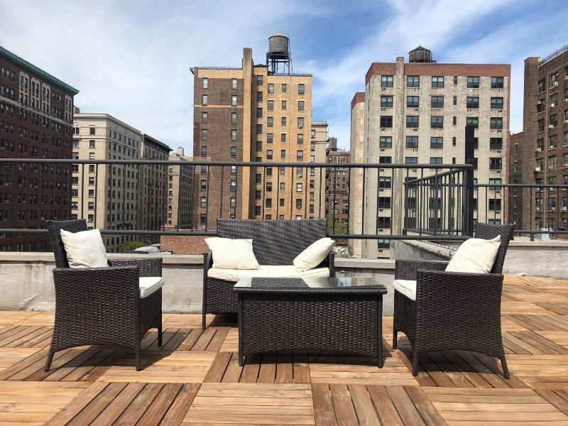 West End Ave terrace-Upper West Side-NYC Student Housing